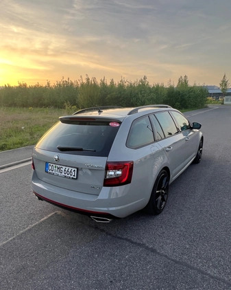 Skoda Octavia cena 73500 przebieg: 193000, rok produkcji 2017 z Mogielnica małe 29